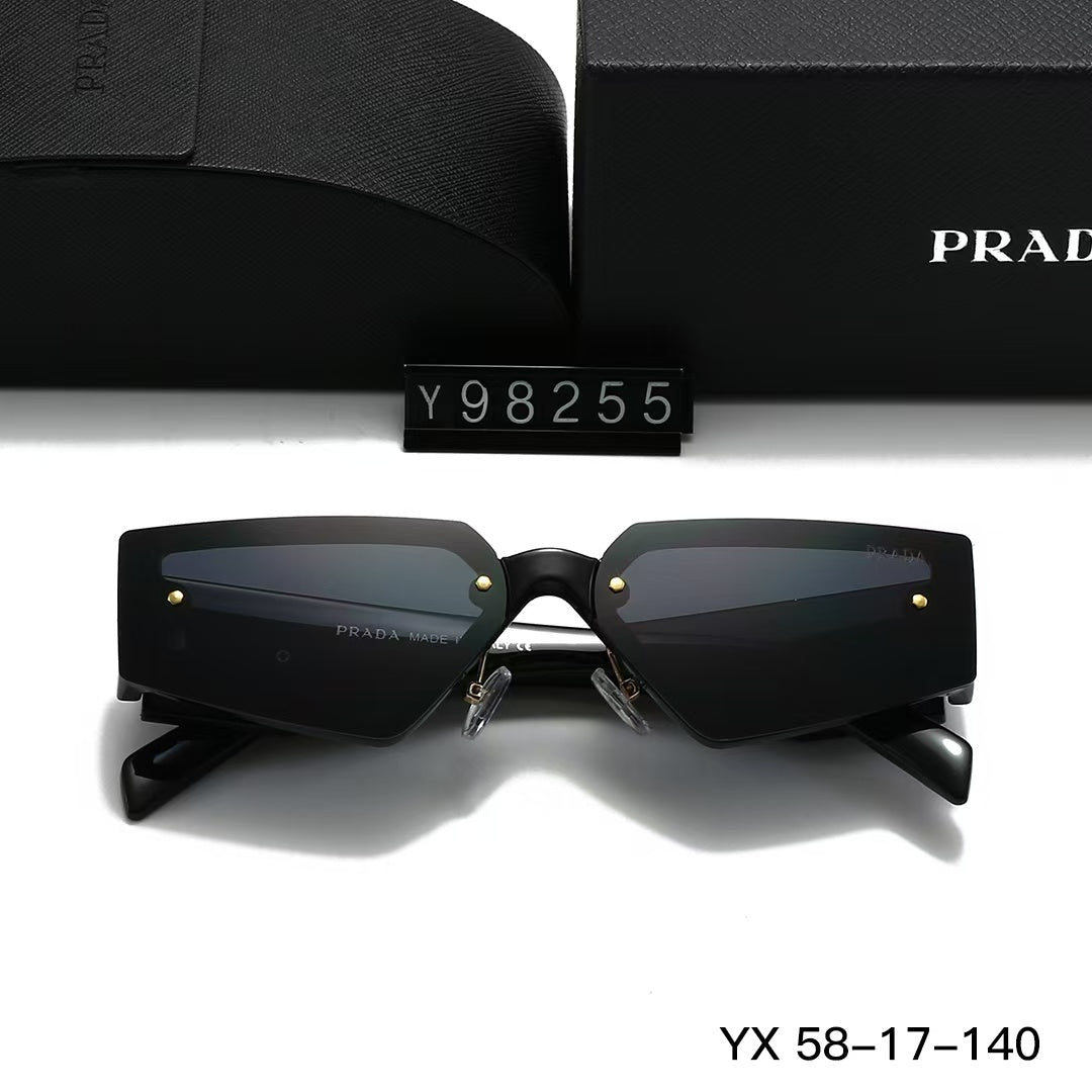 [Luxe]PA Classic Rhombus Frame Sunglasses-With Gift Box