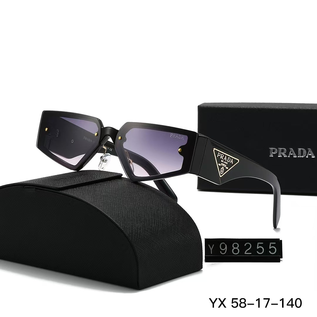 [Luxe]PA Classic Rhombus Frame Sunglasses-With Gift Box