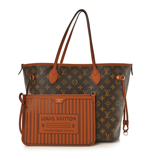 [Luxe]0528 Neverfull Inside Out MM Tan
