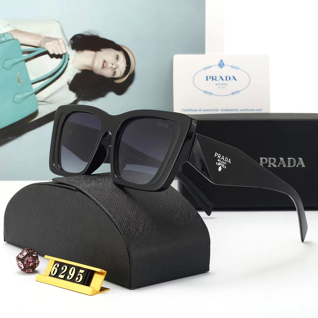 [Luxe]Trendy Rectangle Sunglasses for Women Men