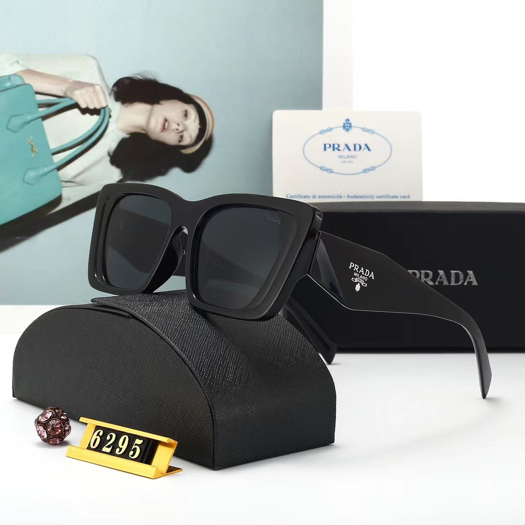 [Luxe]Trendy Rectangle Sunglasses for Women Men