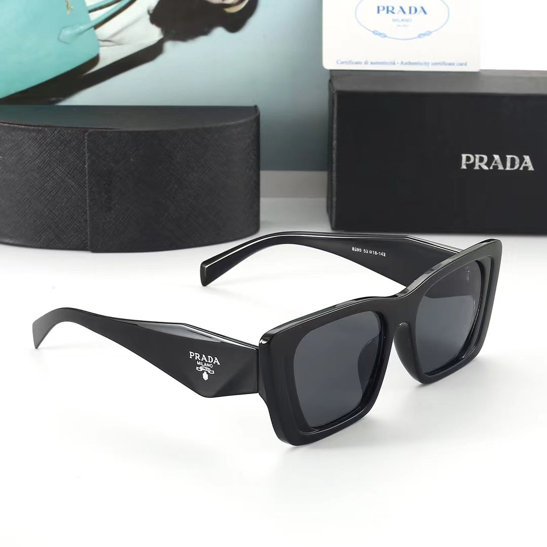 [Luxe]Trendy Rectangle Sunglasses for Women Men
