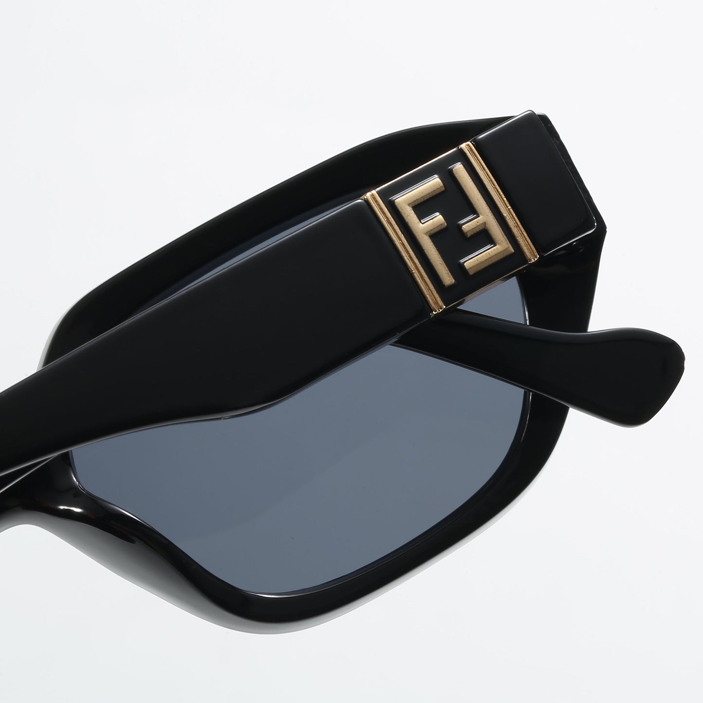 [Luxe]Hexagonal Cat Eye Sunglasses 58033