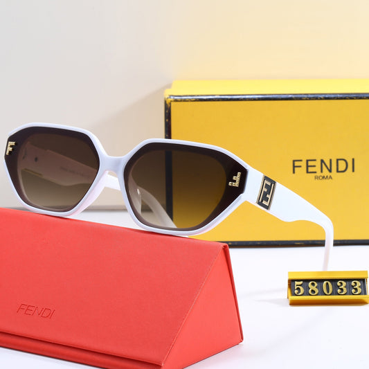 [Luxe]Hexagonal Cat Eye Sunglasses 58033