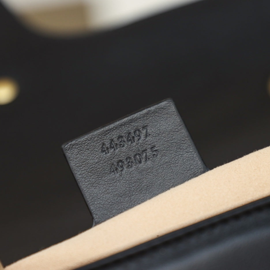 [Luxe]0528 black Small GG Marmont 2.0 Shoulder Bag
