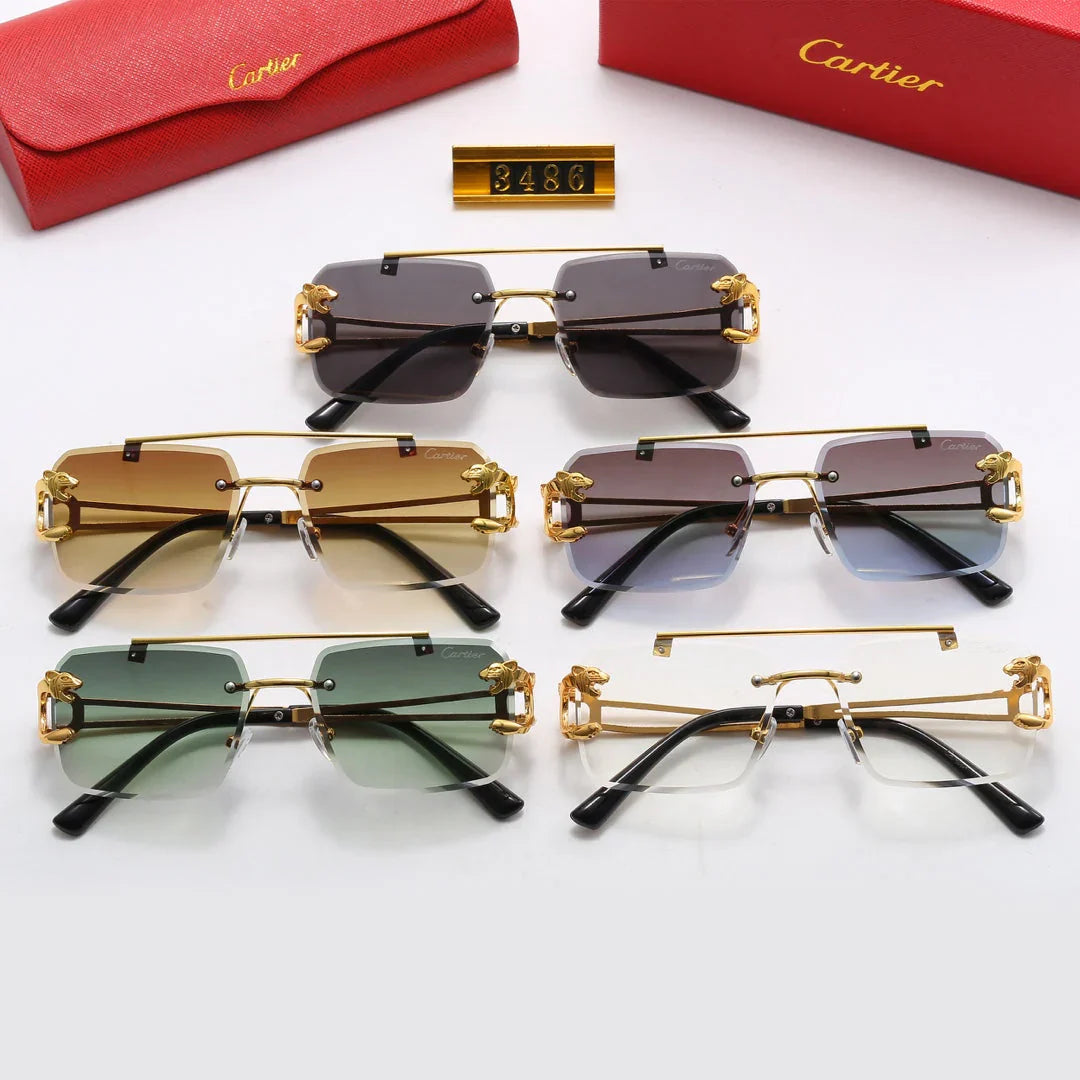 [Luxe]Fashion hot 5 color sunglasses 3486