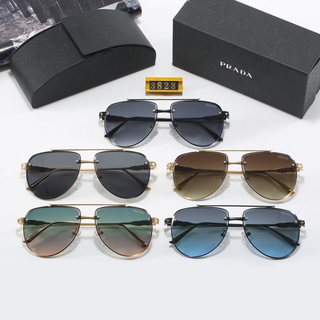 [Luxe]Square Round Sunglasses