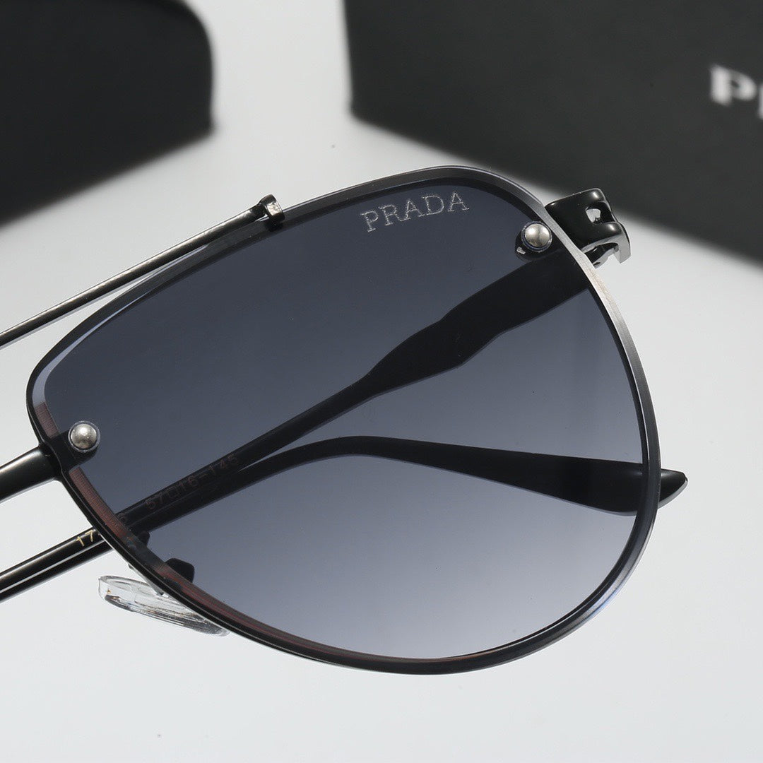 [Luxe]Square Round Sunglasses