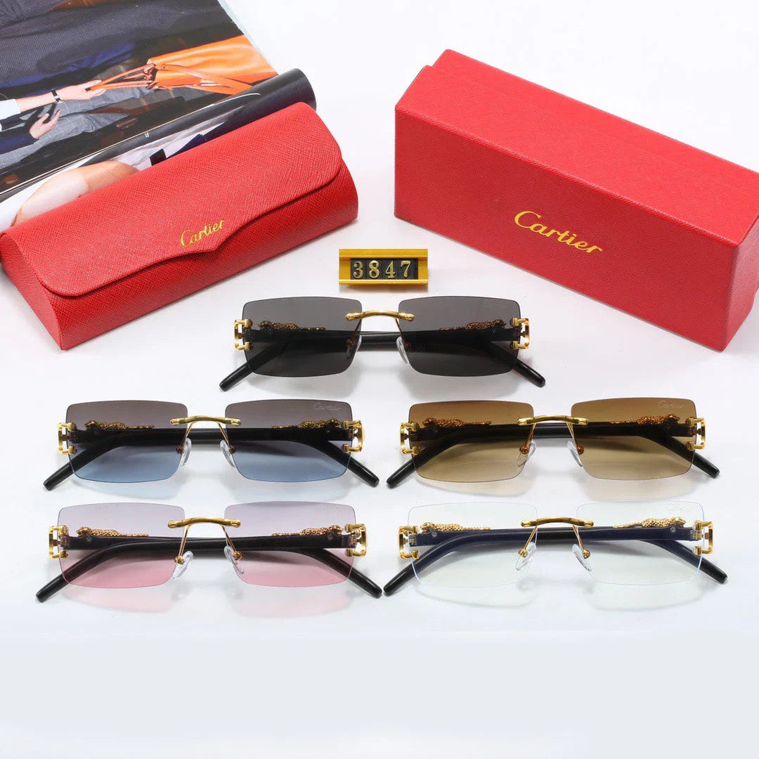 [Luxe]Fashion hot 5 color sunglasses 3847