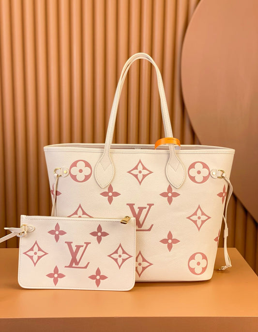 [Luxe]0528 Neverfull MM Monogram Empreinte Leather