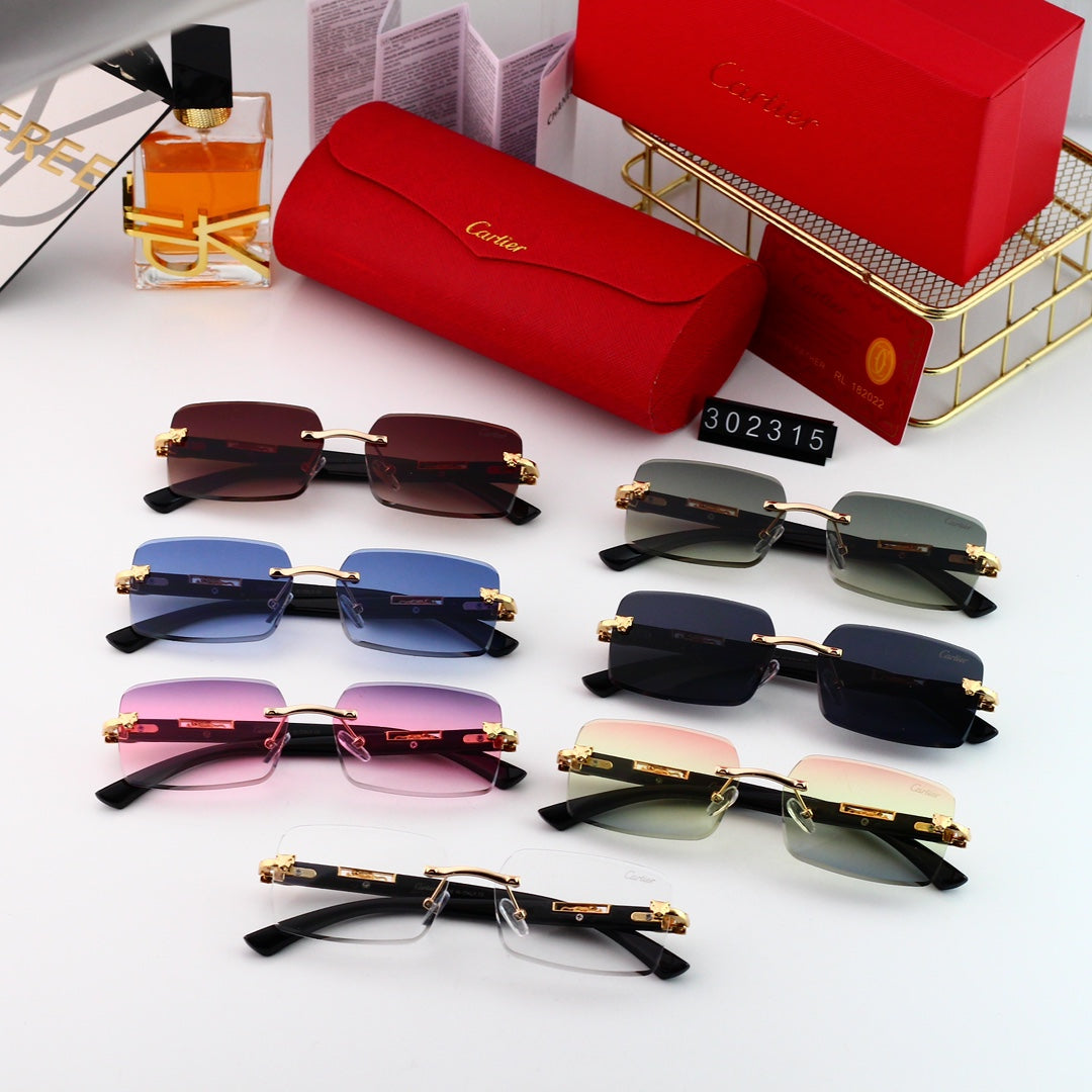 [Luxe]Fashion hot 7 color sunglasses 302315