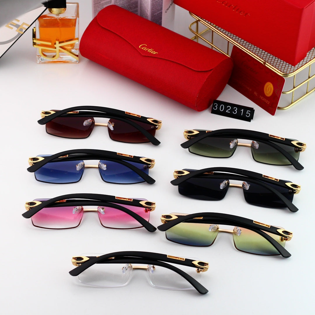 [Luxe]Fashion hot 7 color sunglasses 302315