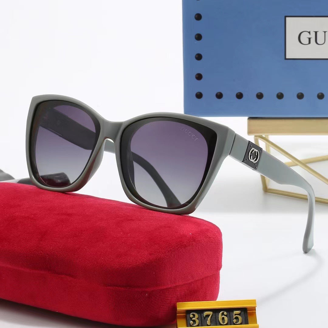 [Luxe]Square Round Frame Sunglasses