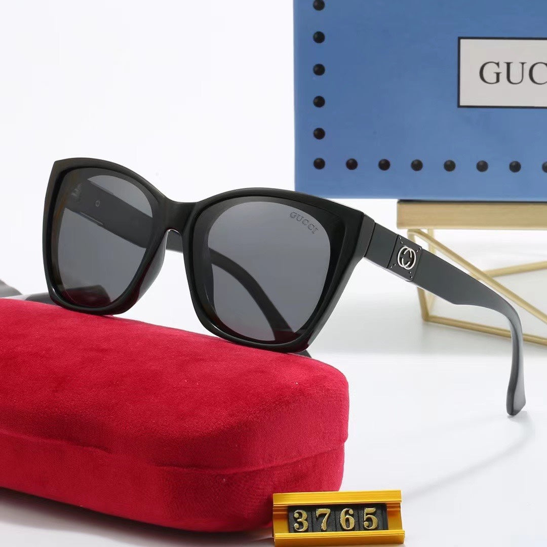 [Luxe]Square Round Frame Sunglasses
