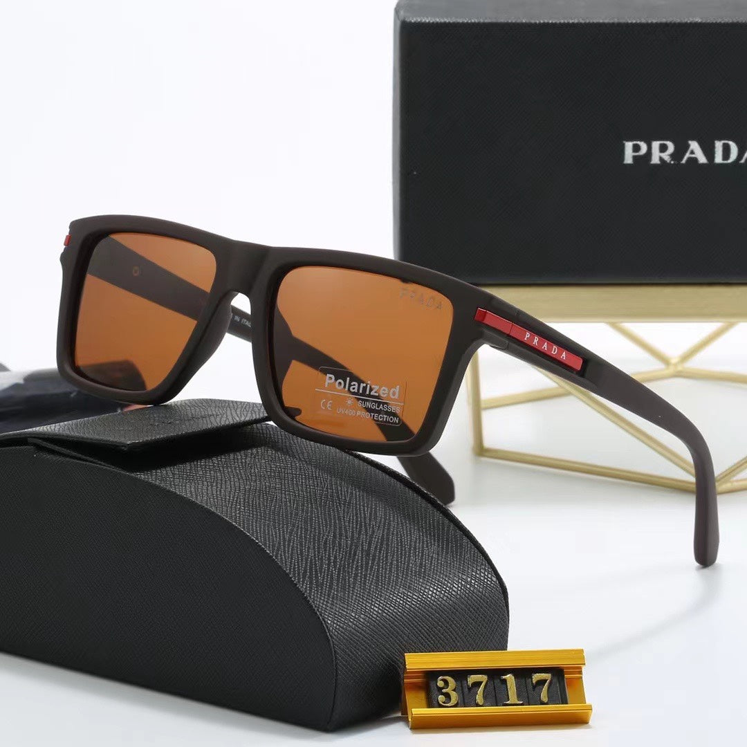 [Luxe]Square Frame Retro Sunglasses