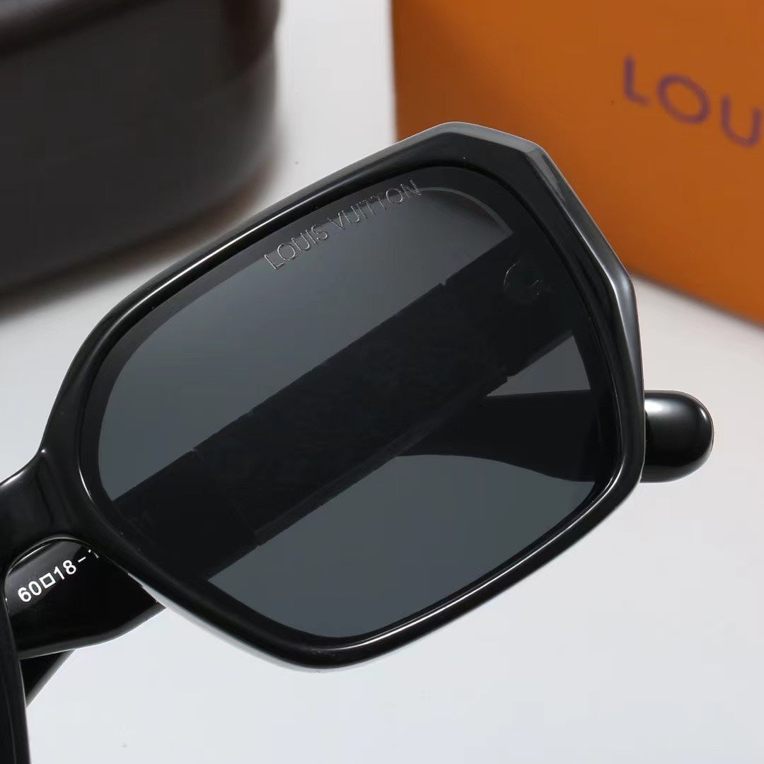[Luxe]Hexagonal Sunglasses-With Gift Box