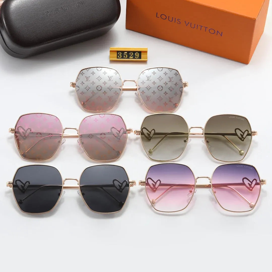 [Luxe]Fashion hot 5 color sunglasses 3529