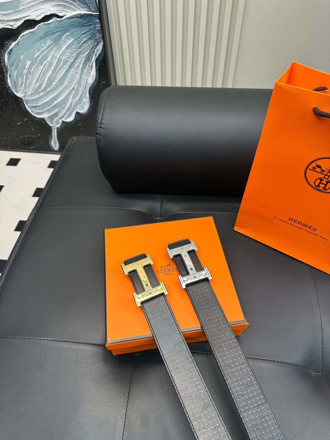 [Luxe]HMS Togo series - Modern and minimalist silver and gold clasps