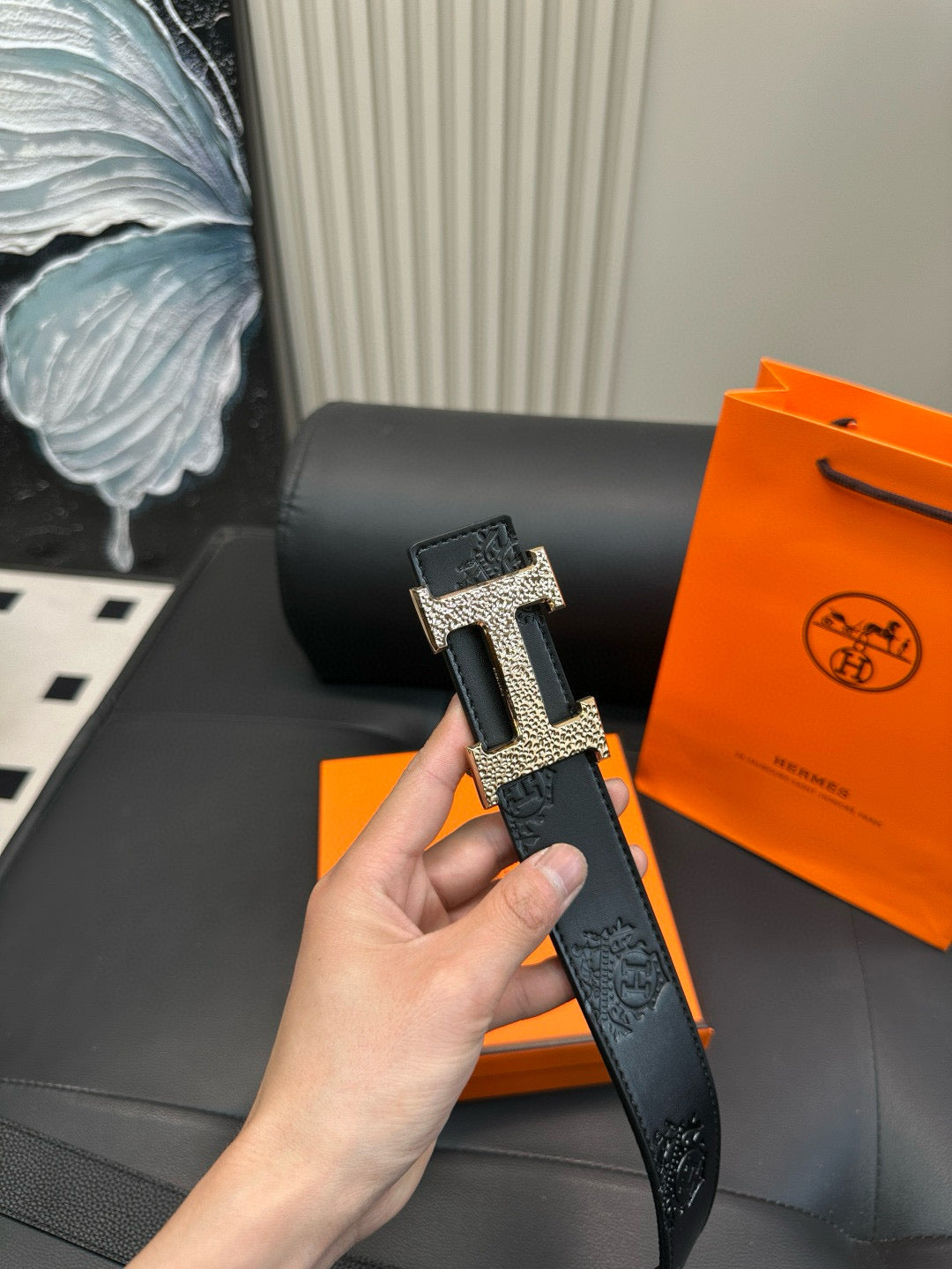 [Luxe]HMS H-shaped hammer pattern surface