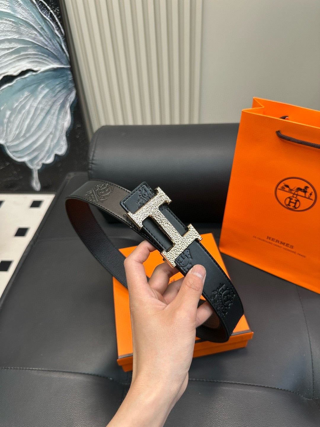 [Luxe]HMS H-shaped hammer pattern surface