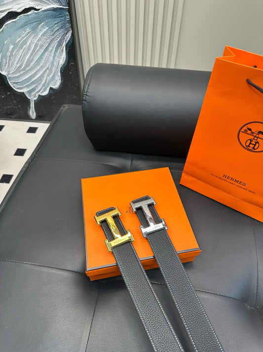 [Luxe]HMS Shiny H-shaped buckle