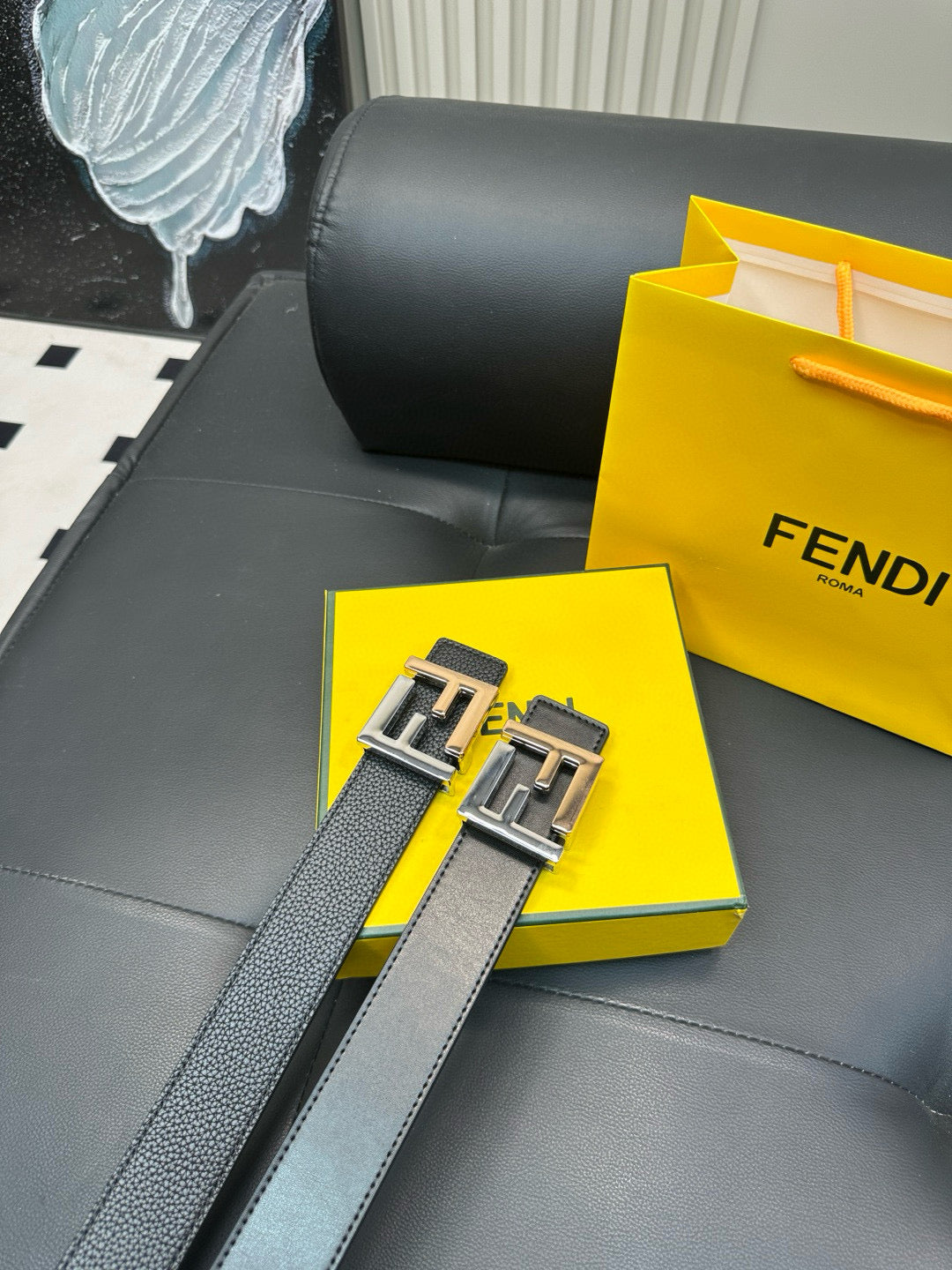 [Luxe]FENDI Classic Golo style - glossy finish