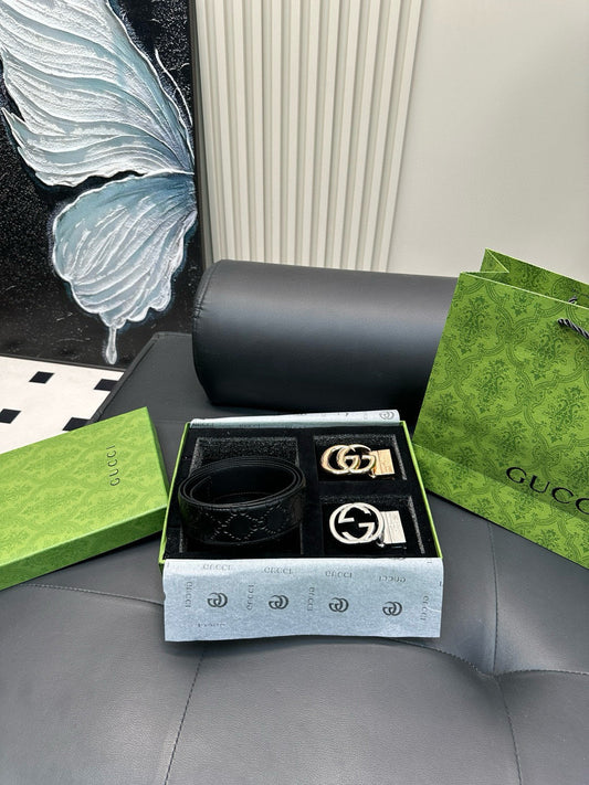 [Luxe]GG Gold and Silver Two-Colored Set