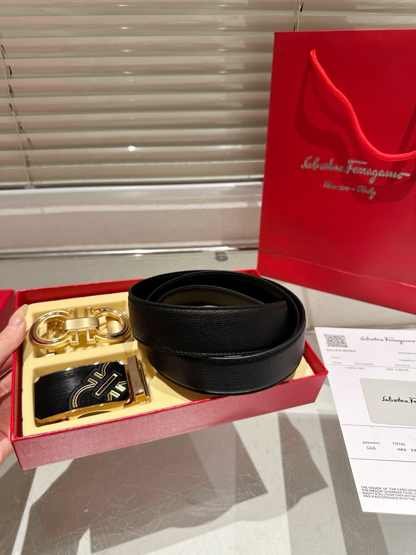 [Luxe]Ferragamo Business fashion suit