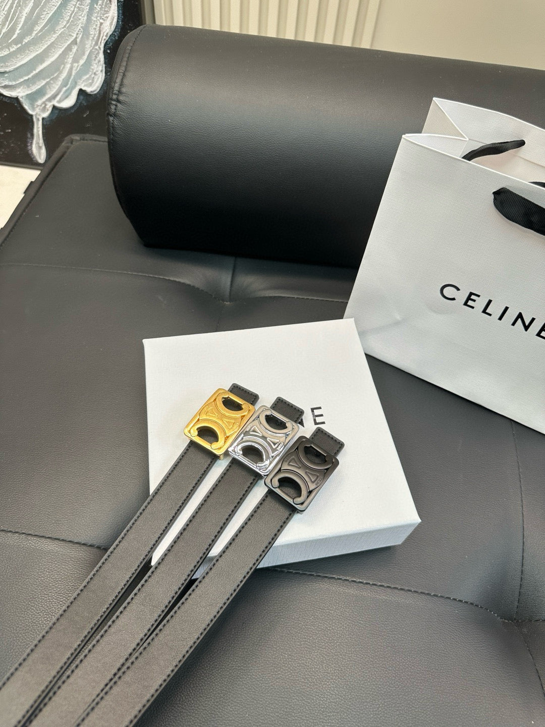 [Luxe]CELINE Slim-edge fashion style