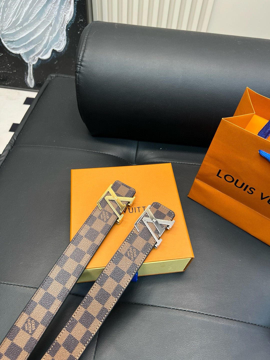 [Luxe]Checkered casual style