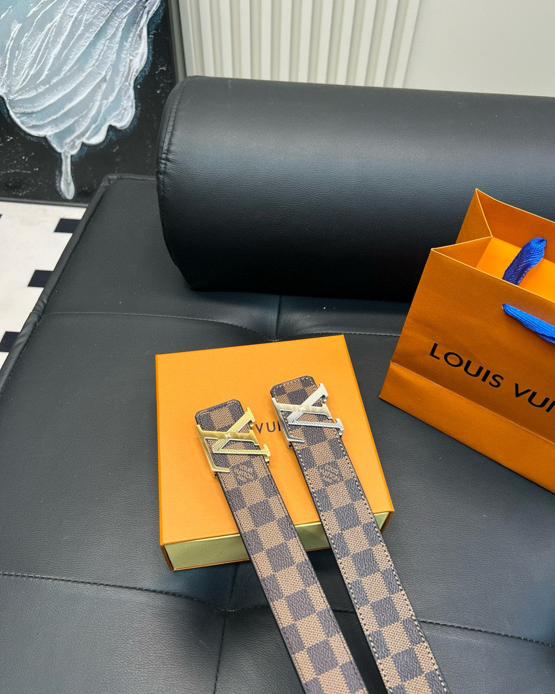 [Luxe]Checkered casual style