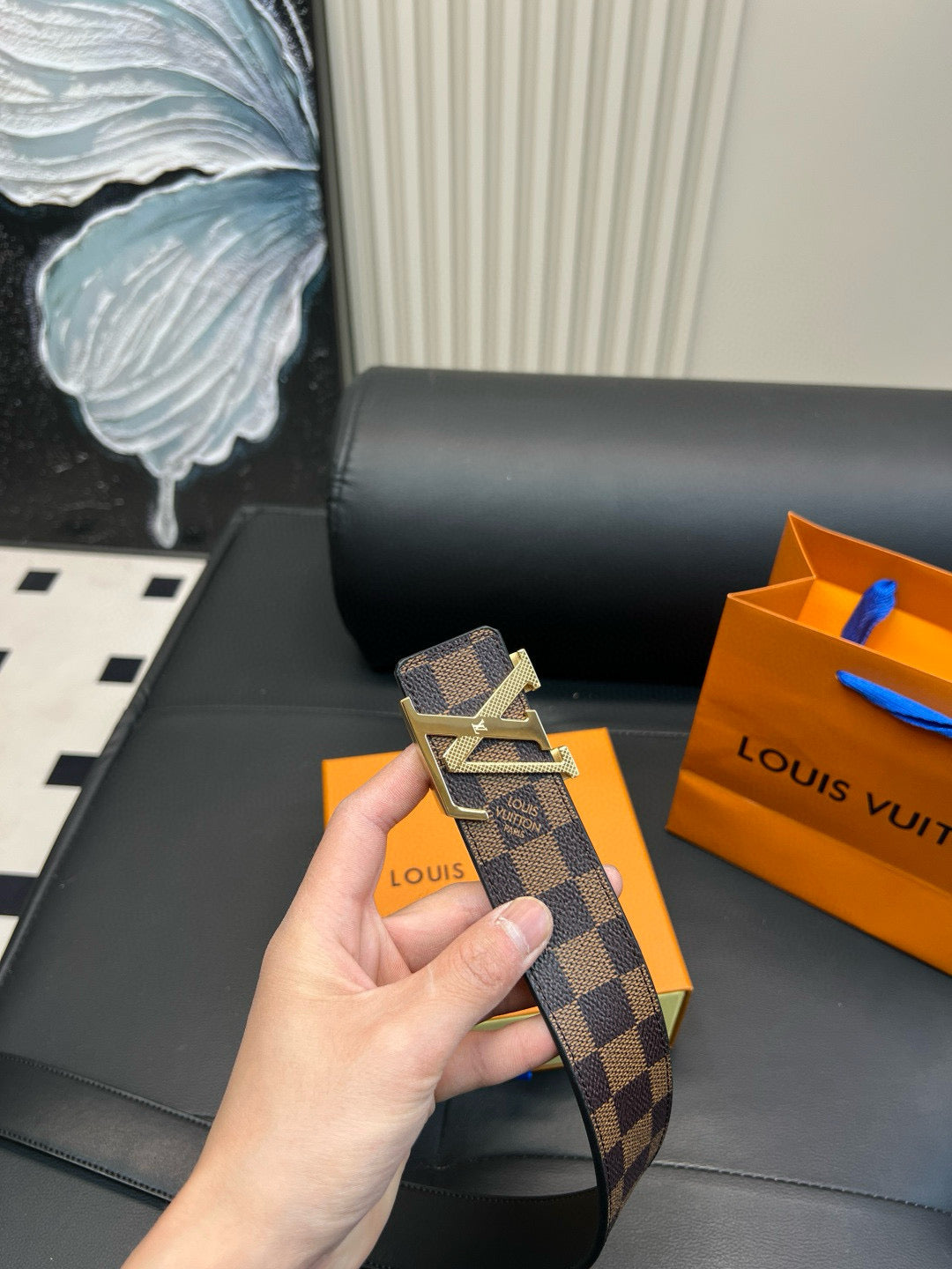 [Luxe]Checkered casual style