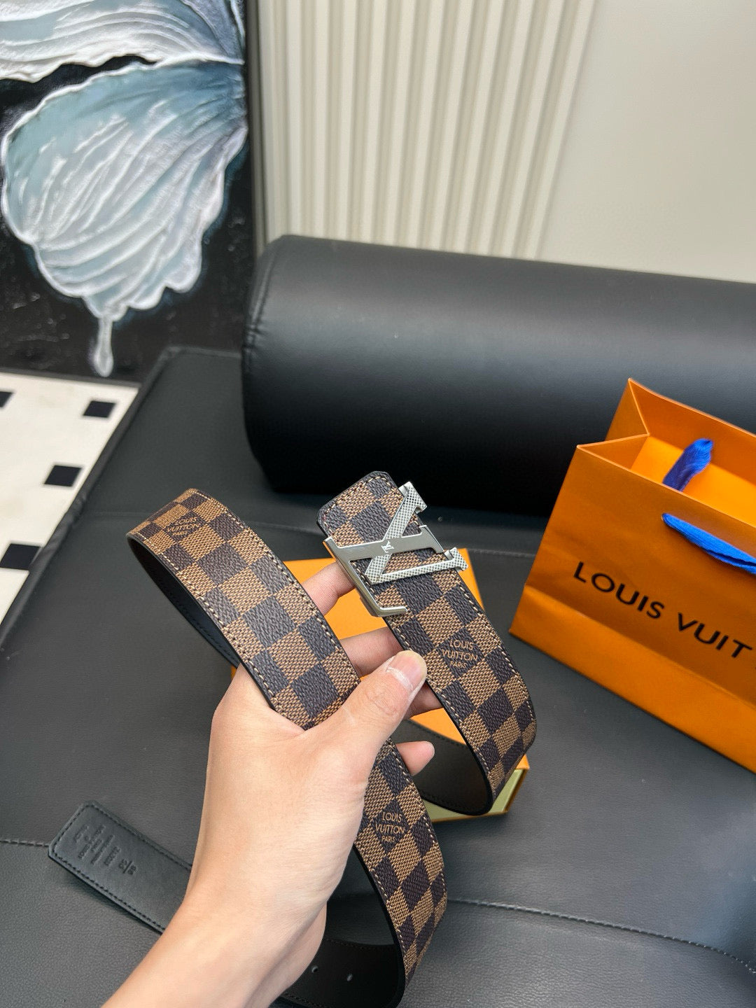 [Luxe]Checkered casual style