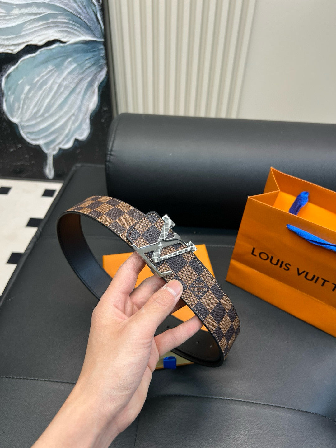 [Luxe]Checkered casual style