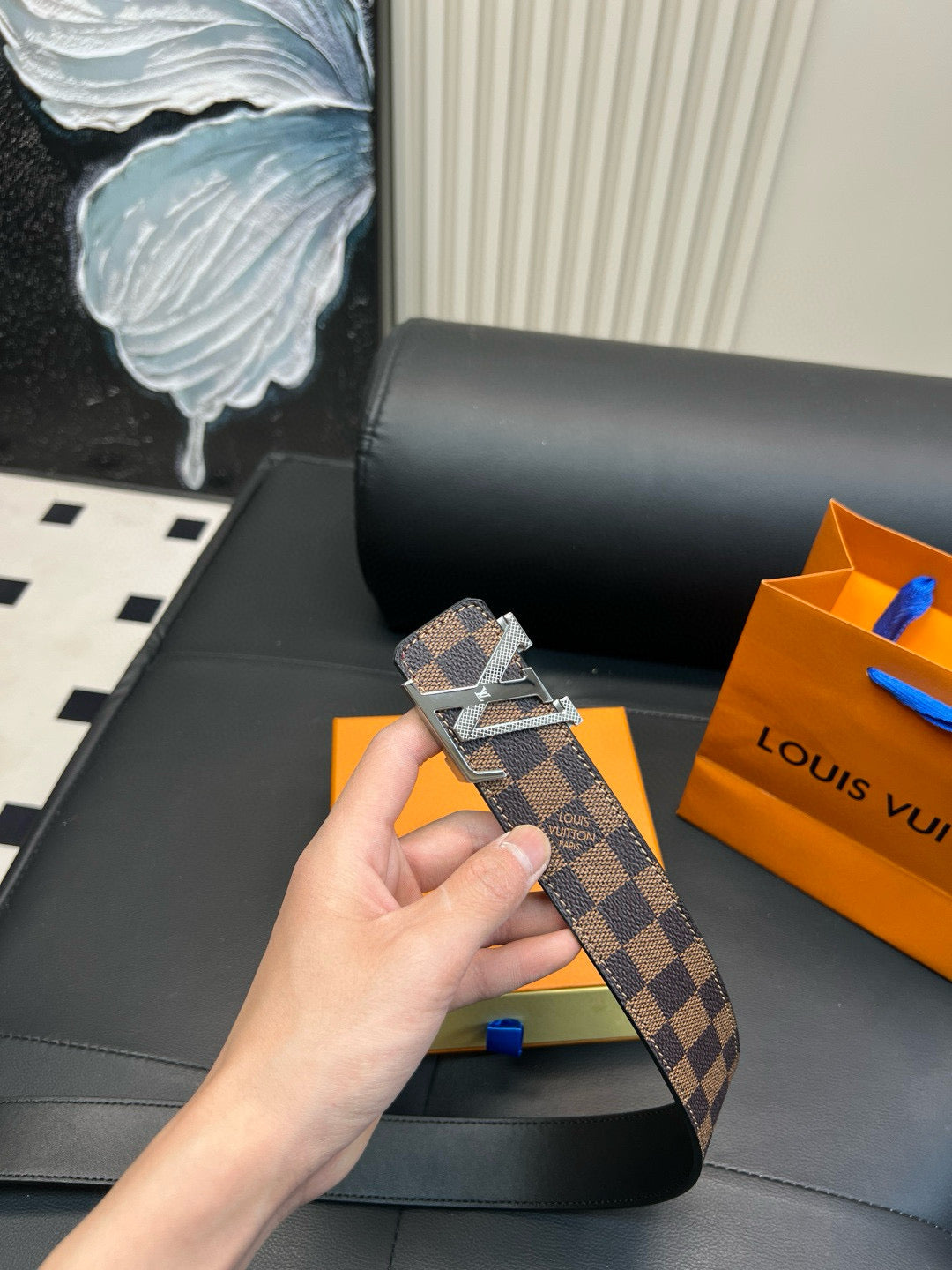 [Luxe]Checkered casual style