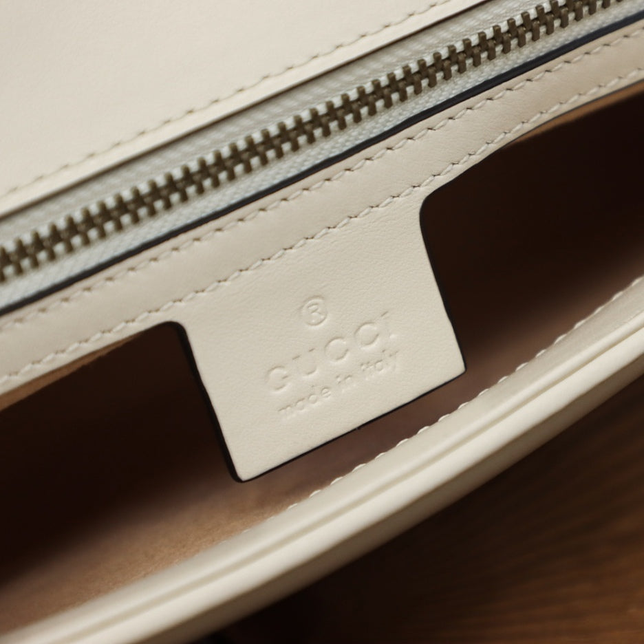 [Luxe]0528 white Small GG Marmont 2.0 Shoulder Bag