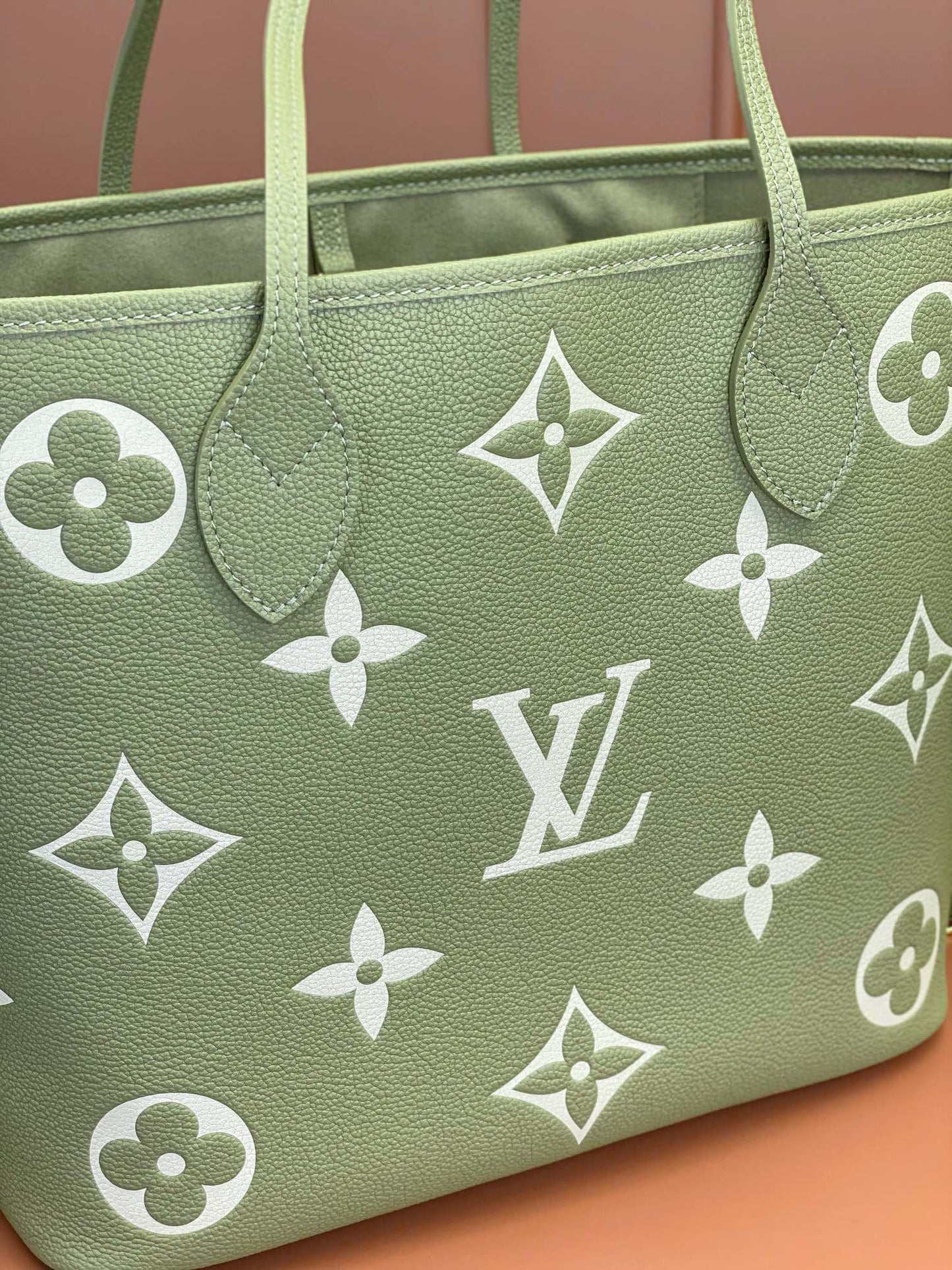 [Luxe]0528 Neverfull MM Monogram Empreinte Leather