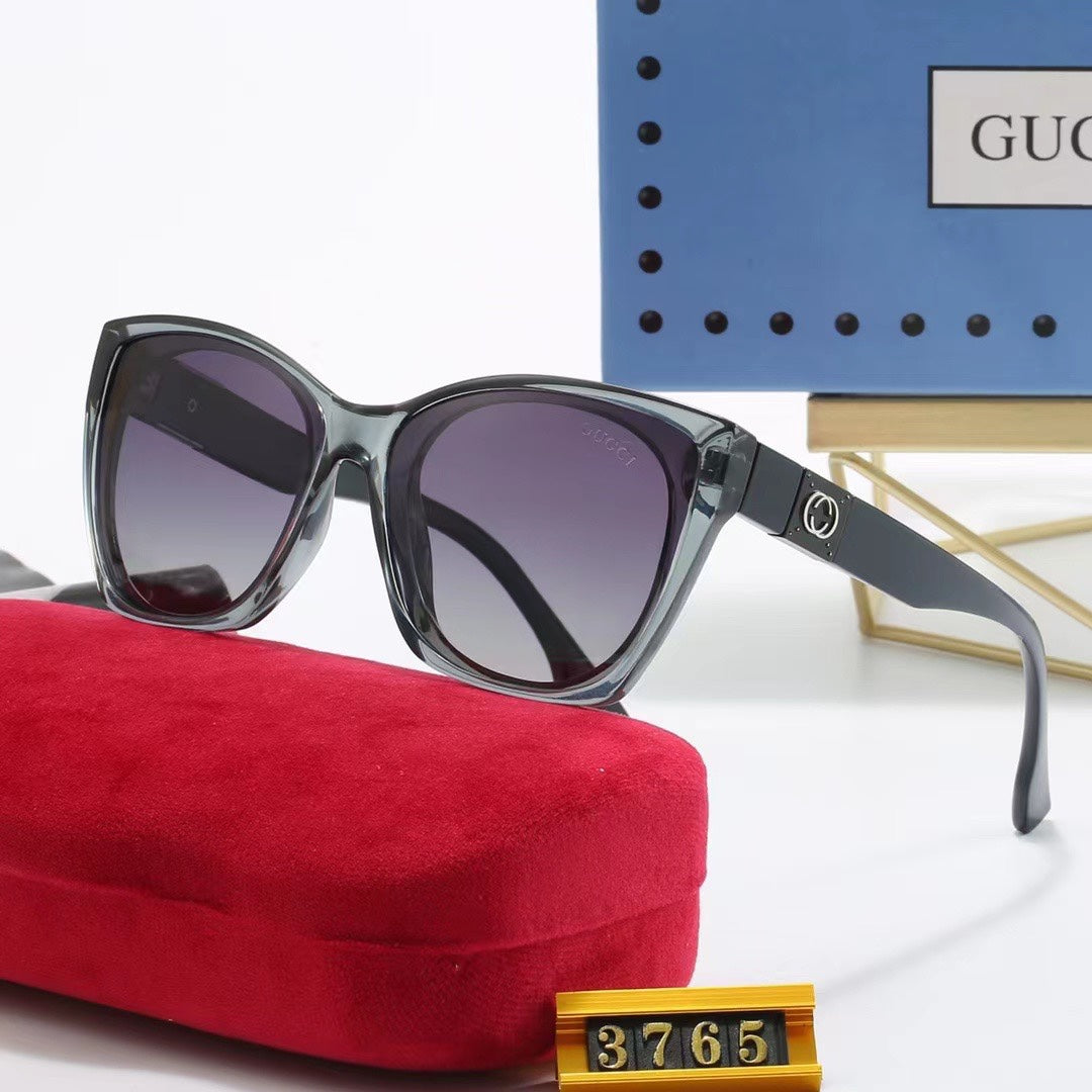 [Luxe]Square Round Frame Sunglasses