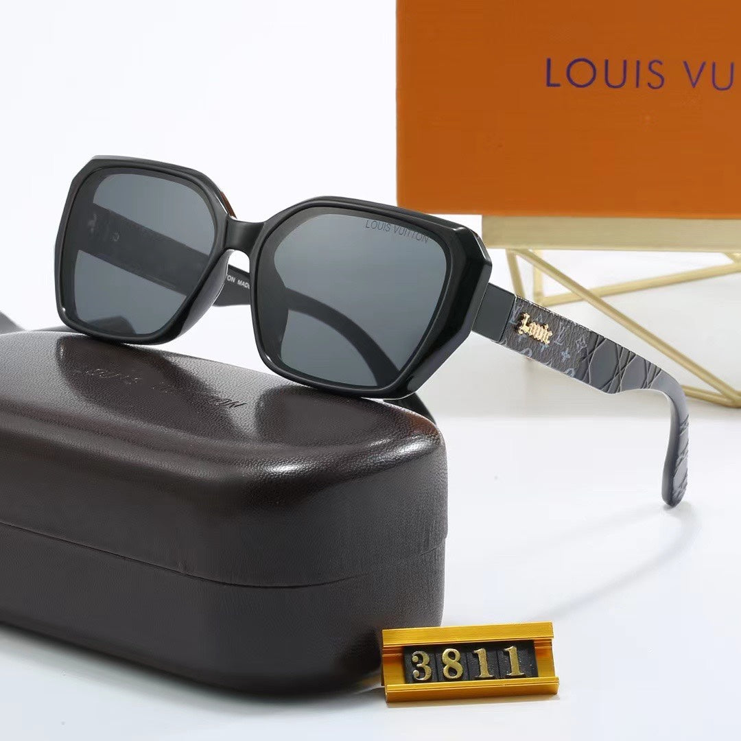 [Luxe]Hexagonal Sunglasses-With Gift Box
