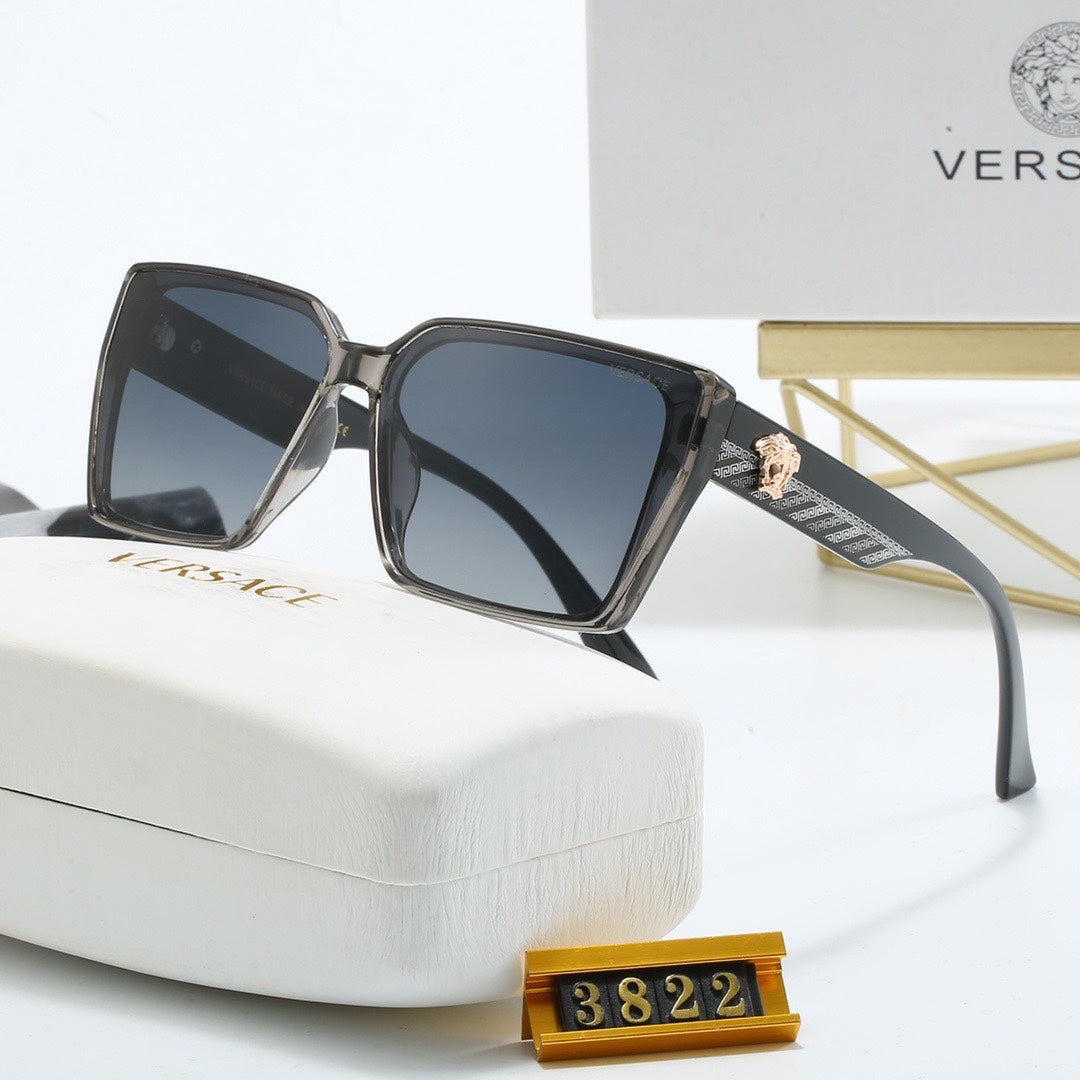 [Luxe]Square Frame Retro Sunglasses