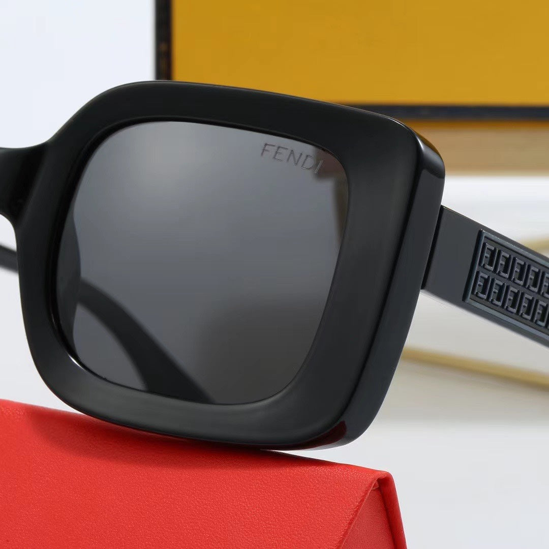 [Luxe]Square Frame Sunglasses