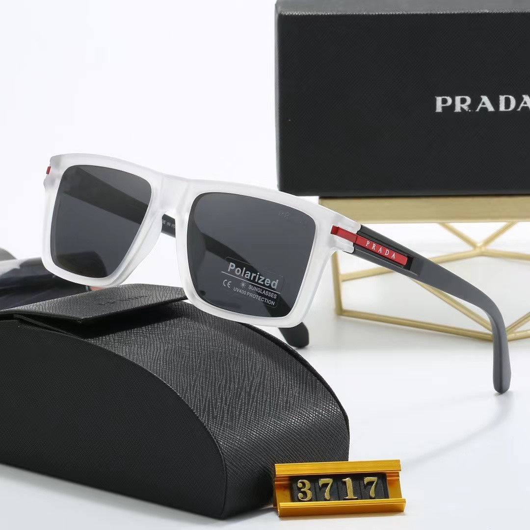 [Luxe]Square Frame Retro Sunglasses