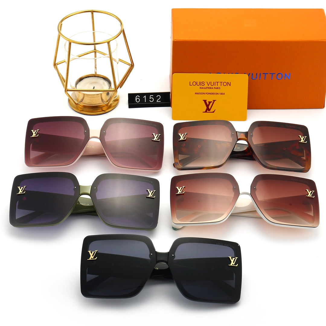 [Luxe]Fashion hot 5 color sunglasses 6152