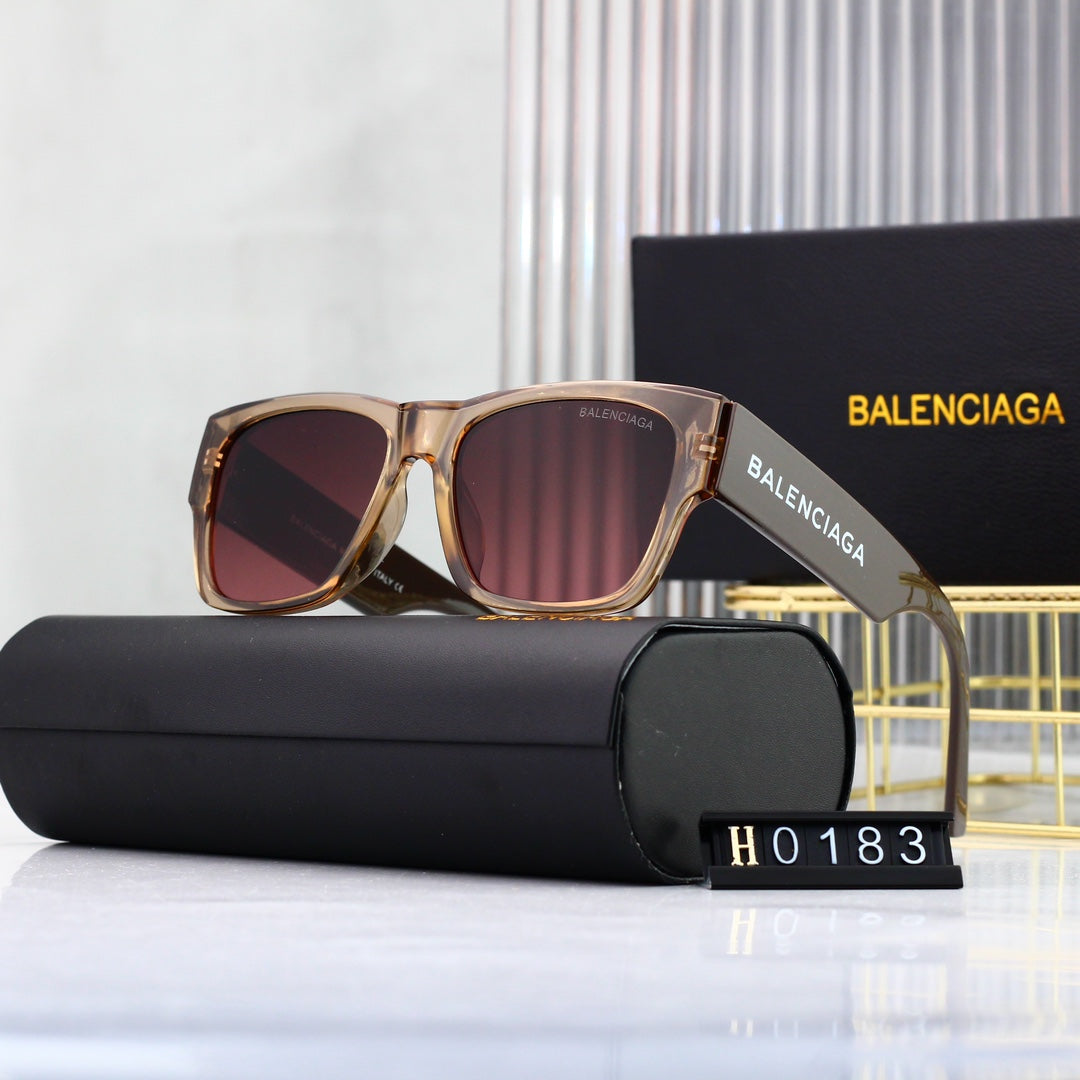 [Luxe]Fashion Square Frame Sunglasses 0183