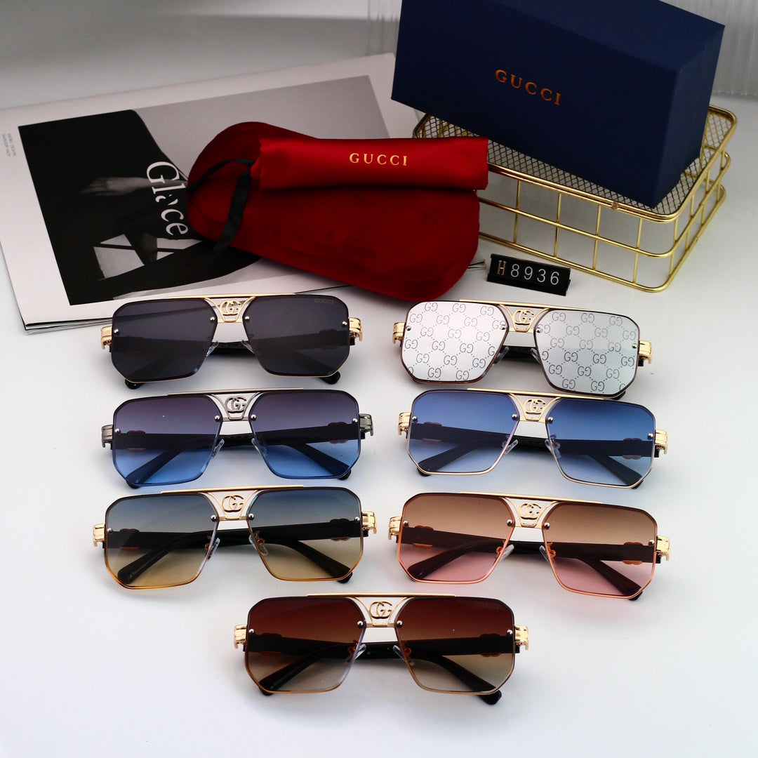 [Luxe]Fashion hot 7 color sunglasses 8936
