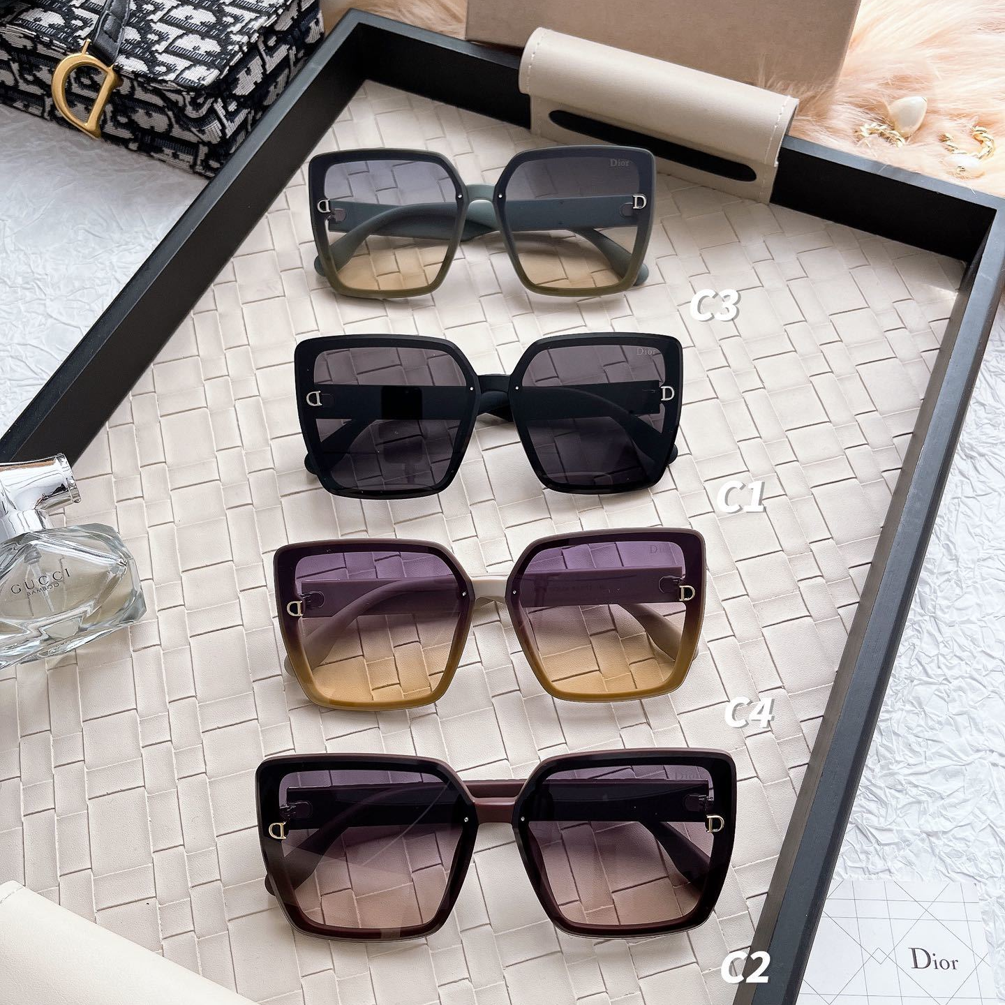 [Luxe]Fashion hot 4 color sunglasses 5901