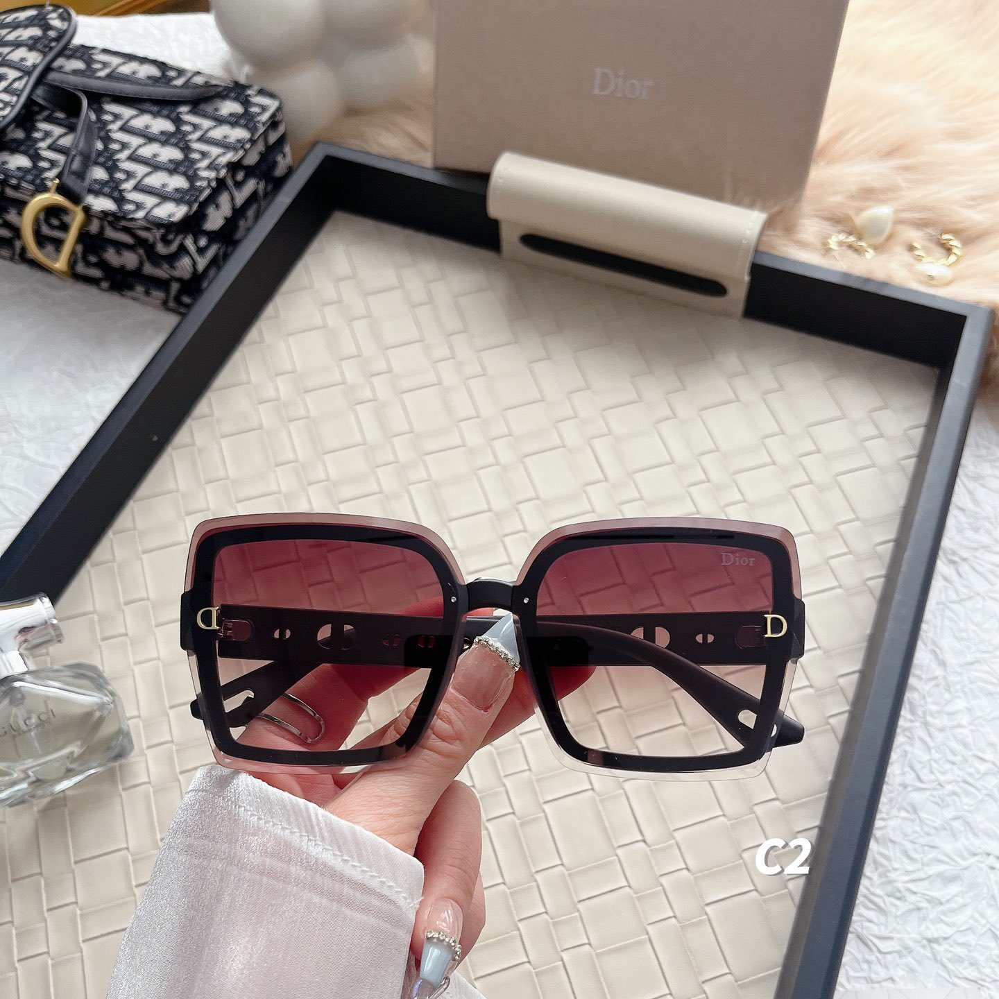 [Luxe]Fashion hot 4 color sunglasses 5902