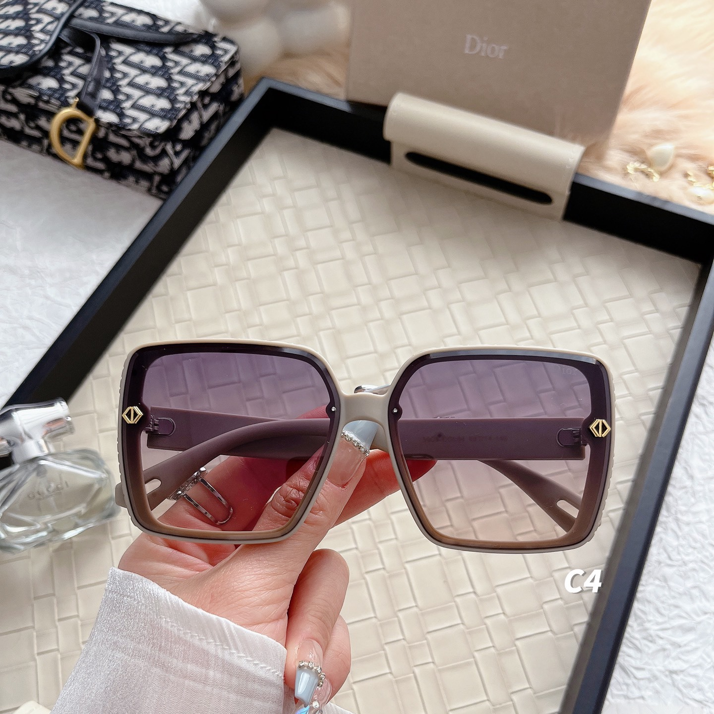[Luxe]Fashion hot 4 color sunglasses 5903