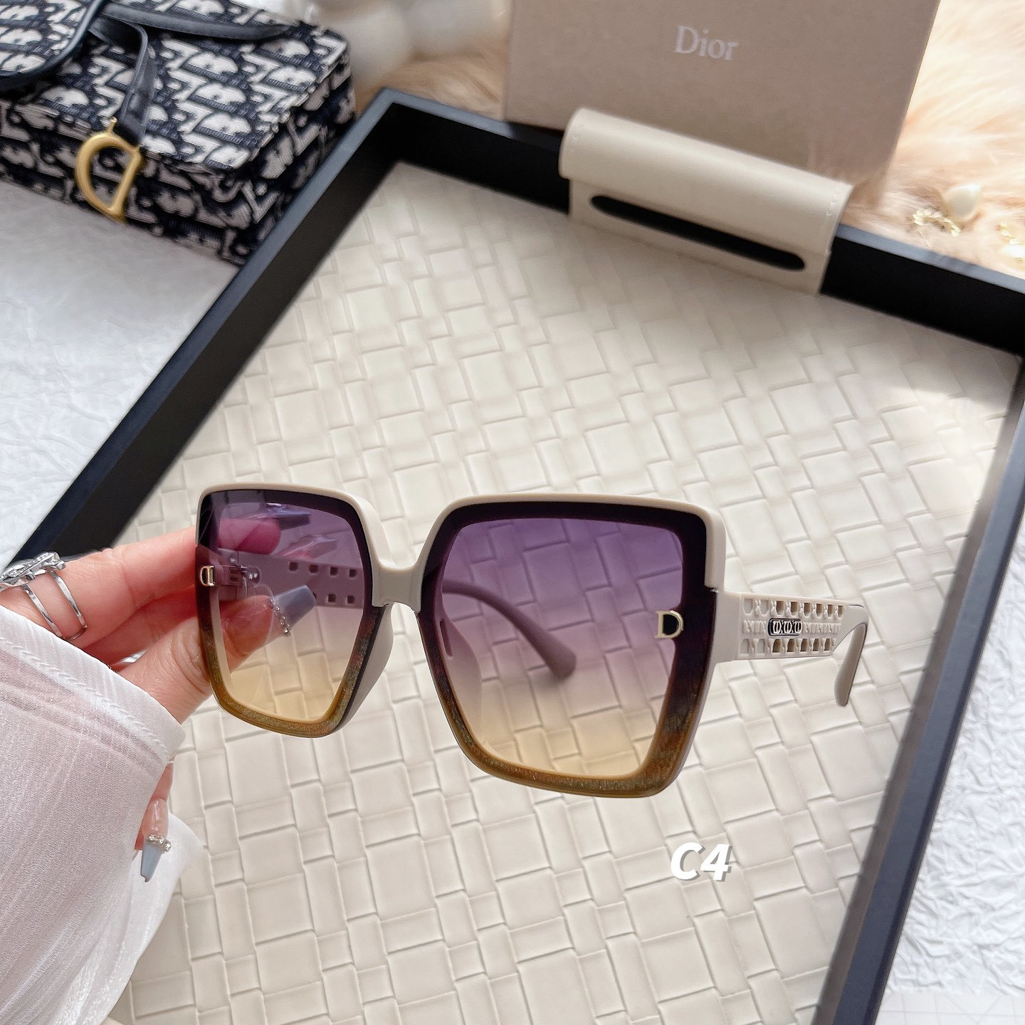 [Luxe]Fashion hot 4 color sunglasses 5910