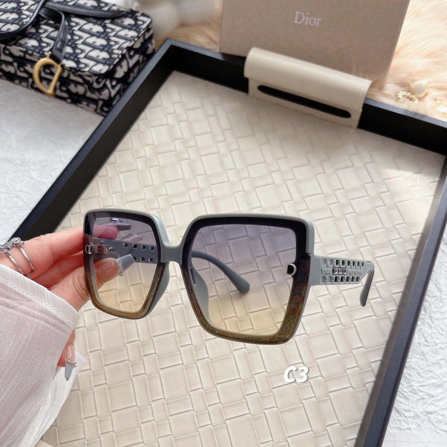 [Luxe]Fashion hot 4 color sunglasses 5910